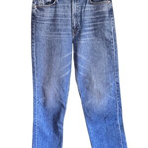 MOTHER Denim High Waisted Study Hover in Perfect Drug